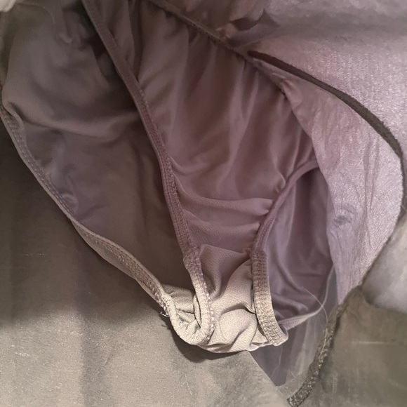 Nike Women's Gray Athletic Shorts - Picture 2 of 4